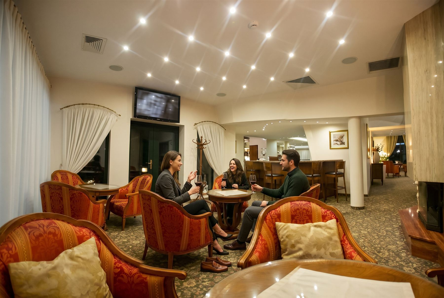 Sala kominkowa